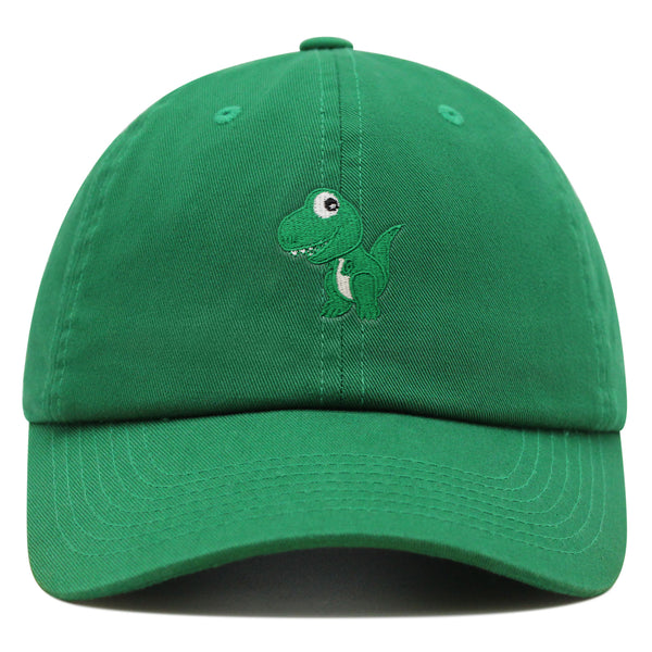 Dinosaur Premium Dad Hat Embroidered Baseball Cap Cute