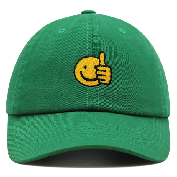 Like Thumbs Up Emoji Premium Dad Hat Embroidered Baseball Cap Funny