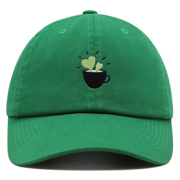 Plant in Mug Premium Dad Hat Embroidered Baseball Cap Plant