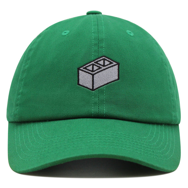 Cinder Block Premium Dad Hat Embroidered Baseball Cap Construction