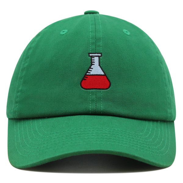 Erlenmeyer Flask Premium Dad Hat Embroidered Baseball Cap Science