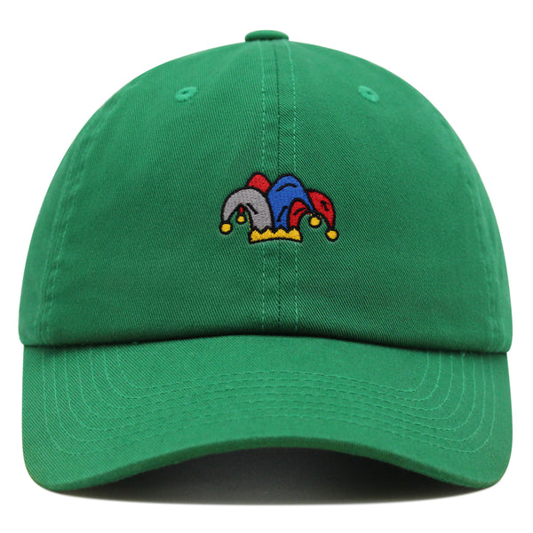 Joker Hat Premium Dad Hat Embroidered Baseball Cap Costume