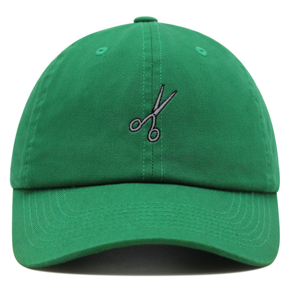 Scissors Premium Dad Hat Embroidered Baseball Cap Barbor