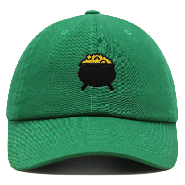 Pot of Gold Premium Dad Hat Embroidered Baseball Cap Mars