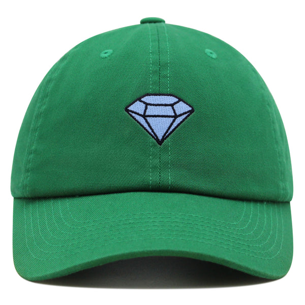 Diamond Premium Dad Hat Embroidered Baseball Cap Jewelry Logo