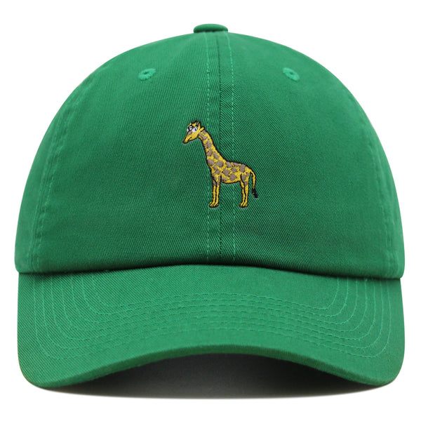 Giraffe Premium Dad Hat Embroidered Baseball Cap Africa Zoo