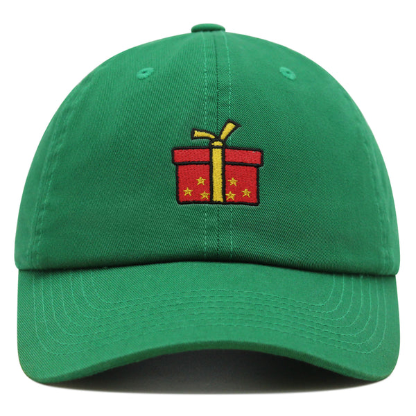 Christmas Gift Premium Dad Hat Embroidered Baseball Cap Gift Box