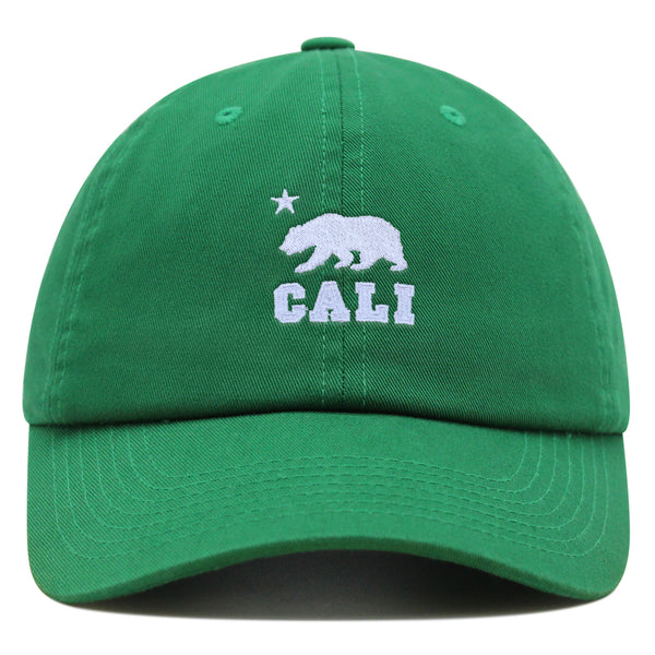 California Bear Premium Dad Hat Embroidered Cotton Baseball Cap West Coast