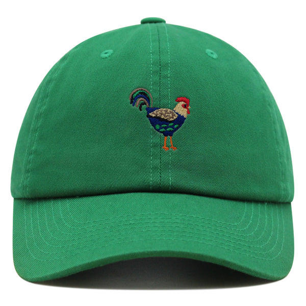 Colorful Chicken Premium Dad Hat Embroidered Cotton Baseball Cap Pollo