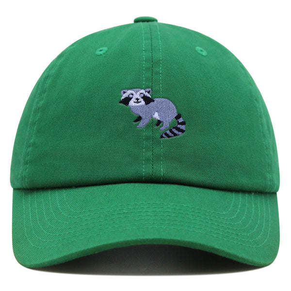 Racoon Premium Dad Hat Embroidered Cotton Baseball Cap