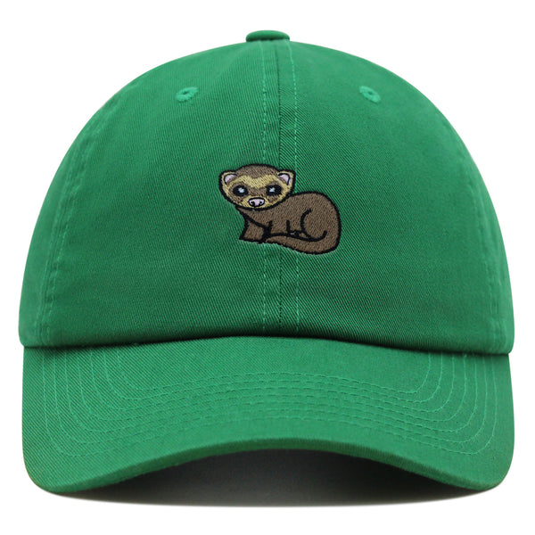 Ferret  Premium Dad Hat Embroidered Cotton Baseball Cap
