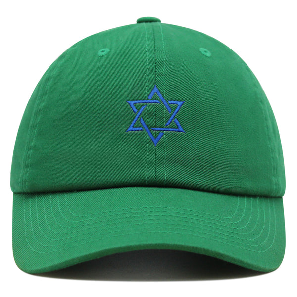 Star of David Premium Dad Hat Embroidered Cotton Baseball Cap Jewish Israel