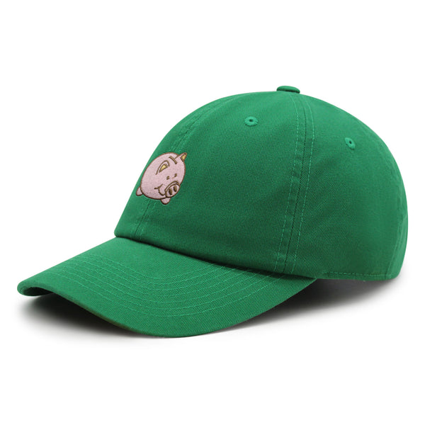 Piggy Bank Premium Dad Hat Embroidered Baseball Cap Coin