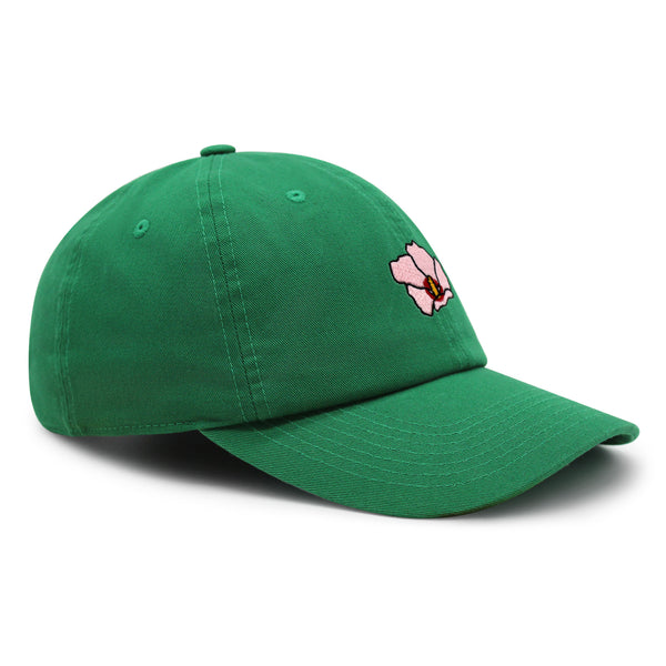 Rose of Sharon Premium Dad Hat Embroidered Baseball Cap Hibiscus Hawaii