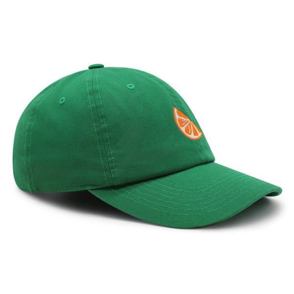 Orange Slice Premium Dad Hat Embroidered Baseball Cap Fruit