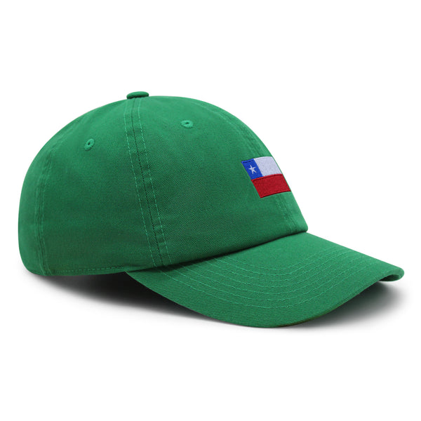 Chile Flag Premium Dad Hat Embroidered Cotton Baseball Cap Country Flag Series