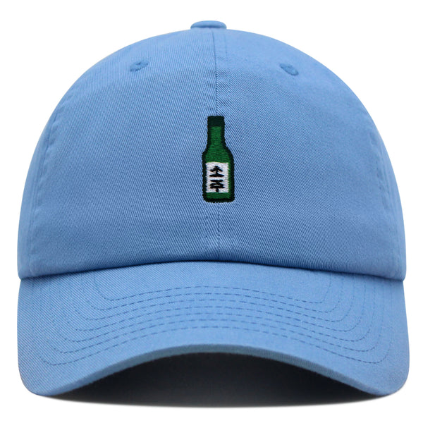 Soju Premium Dad Hat Embroidered Baseball Cap Korean Korea Spirit