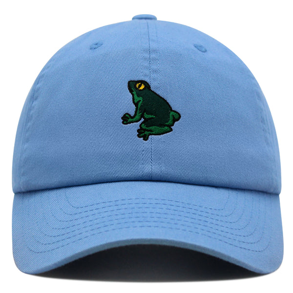 Frog Premium Dad Hat Embroidered Baseball Cap Pond