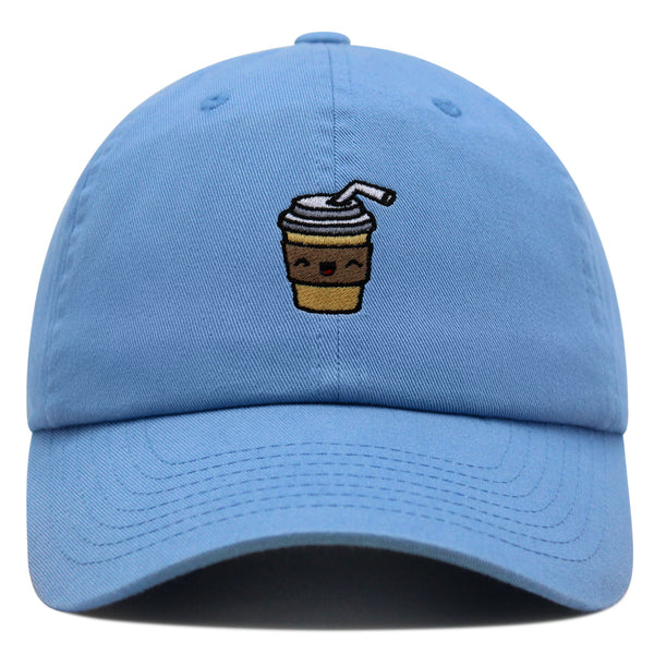 Morning Coffee Premium Dad Hat Embroidered Baseball Cap Latte Americano