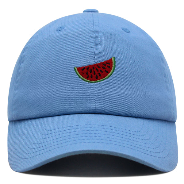 Watermelon Premium Dad Hat Embroidered Baseball Cap Farmers Organic