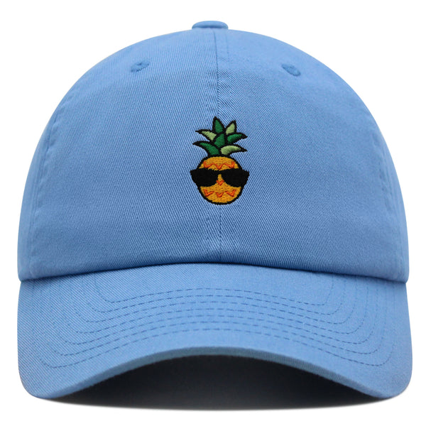 Pineapple Man Premium Dad Hat Embroidered Baseball Cap Sunglasses