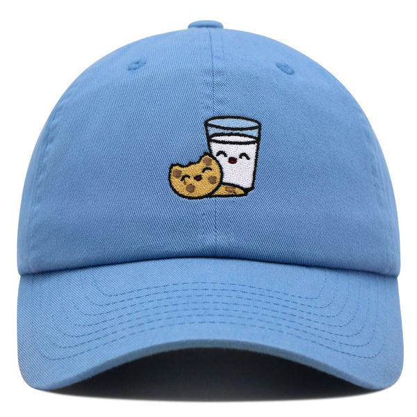 Milk and Cookie Premium Dad Hat Embroidered Baseball Cap Snack