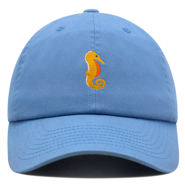 Seahorse Premium Dad Hat Embroidered Baseball Cap Ocean Sea Fish