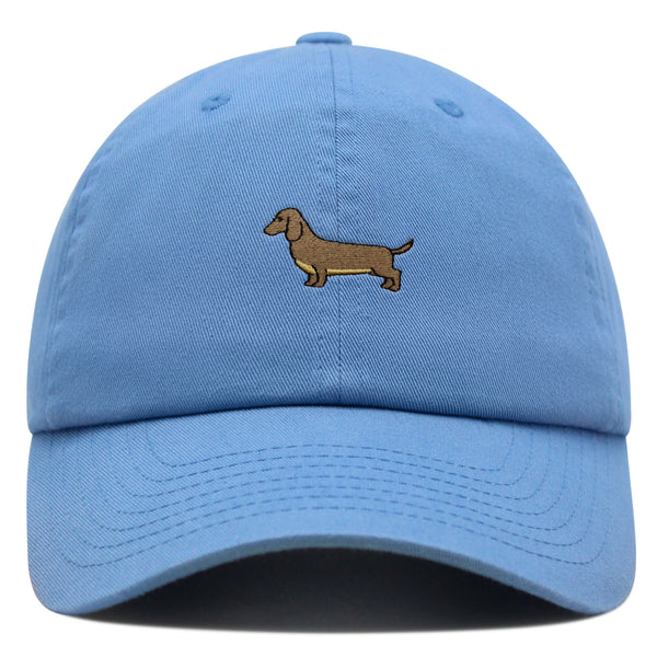 Dachshund Premium Dad Hat Embroidered Baseball Cap Puppy Dog