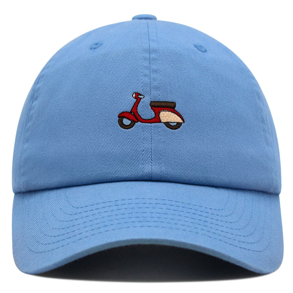 Scooter Premium Dad Hat Embroidered Baseball Cap Motorcycle