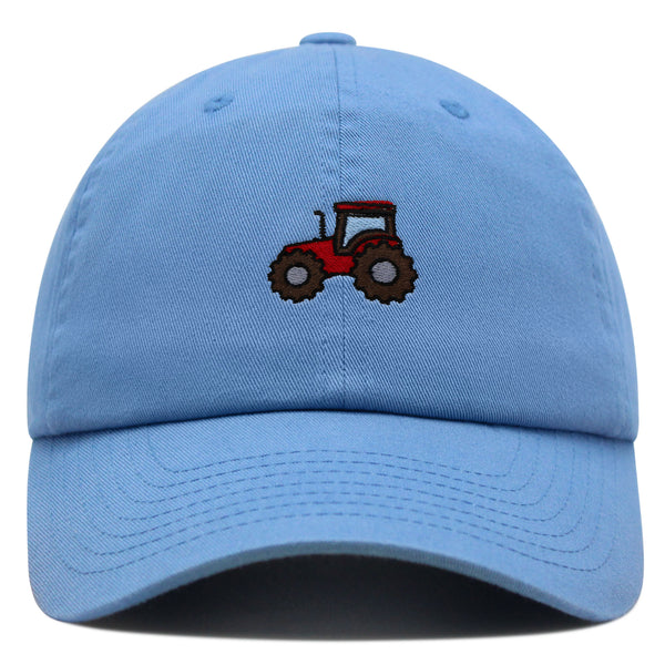 Tractor Premium Dad Hat Embroidered Baseball Cap Construction Farm