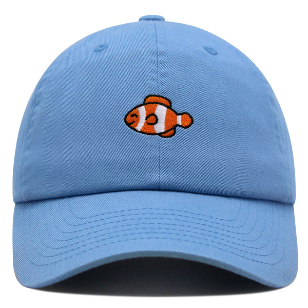 Clownfish Premium Dad Hat Embroidered Baseball Cap Fish Aquarium Fishing