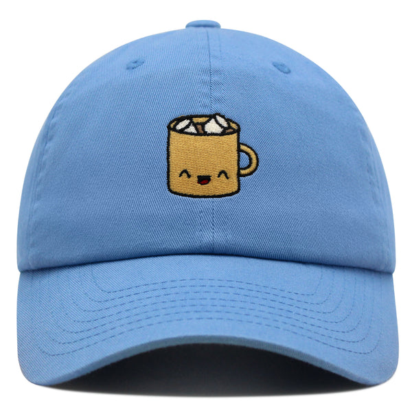 Hot Chocolate Premium Dad Hat Embroidered Baseball Cap Foodie Drink Coffee