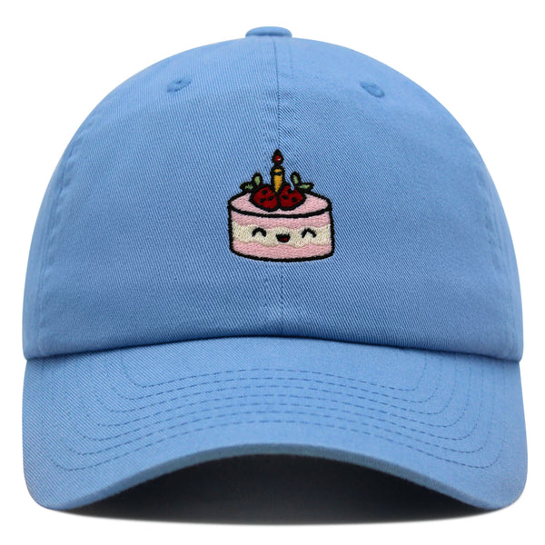 Cake Premium Dad Hat Embroidered Baseball Cap Birthday Foodie