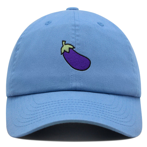 Eggplant Premium Dad Hat Embroidered Baseball Cap Foodie Vegetable