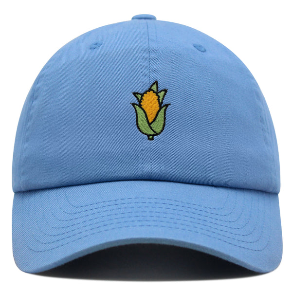 Corn Premium Dad Hat Embroidered Baseball Cap Vegetable Foodie Farmers