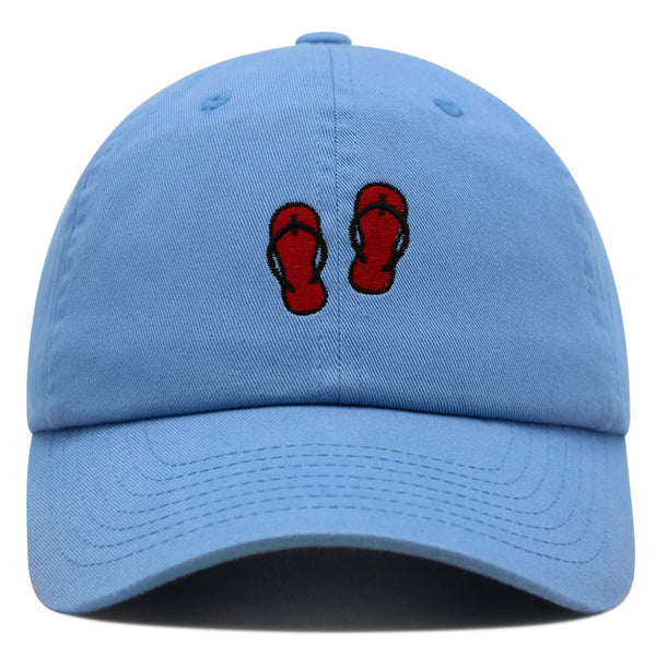 Flip-flops Premium Dad Hat Embroidered Baseball Cap Shoes Beach