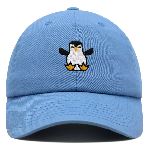 Penguin Premium Dad Hat Embroidered Baseball Cap Snow Animal