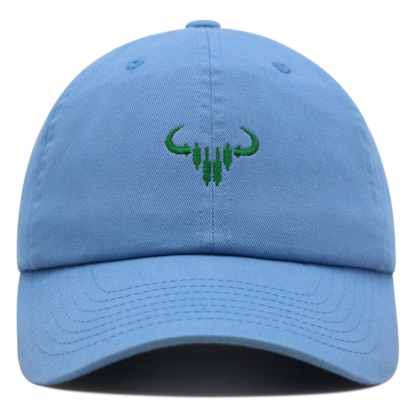 Bulls Premium Dad Hat Embroidered Baseball Cap Nasdaq Symbol Stocks