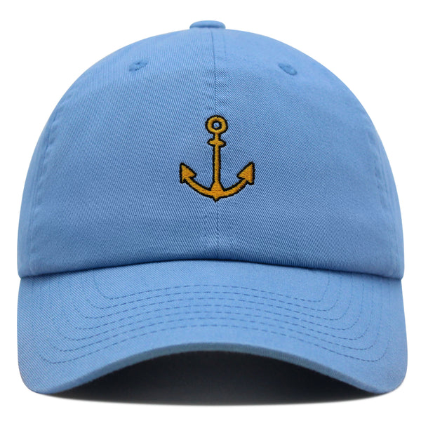 Anchor Premium Dad Hat Embroidered Baseball Cap Captain Boat Ship