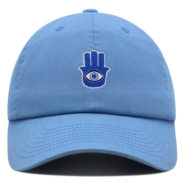 Hamsa Evil Eye Premium Dad Hat Embroidered Baseball Cap Turkey Spirit