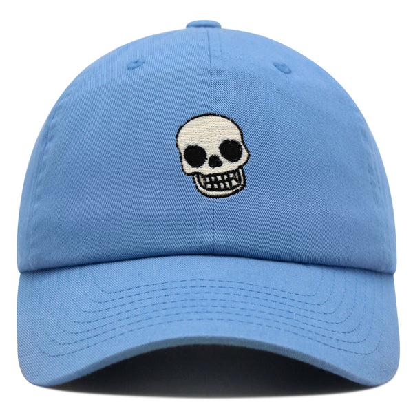 Skull Premium Dad Hat Embroidered Baseball Cap Girly Halloween