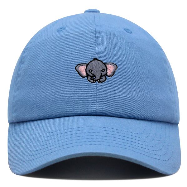 Elephant Premium Dad Hat Embroidered Baseball Cap Wild Cute