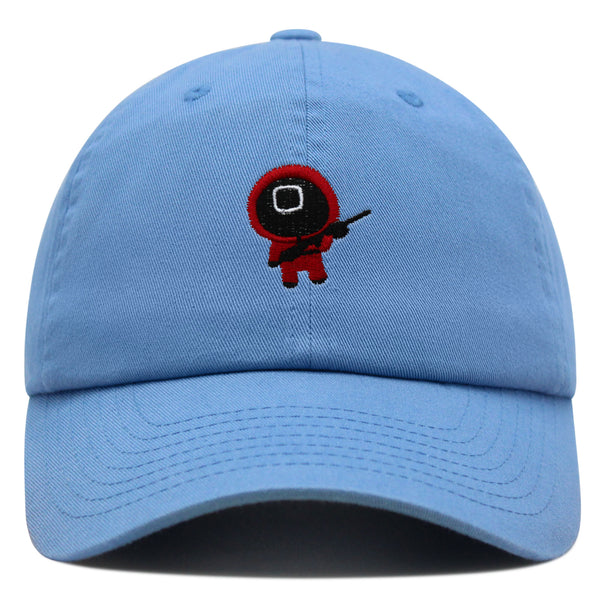 Squidman Premium Dad Hat Embroidered Baseball Cap Game Death