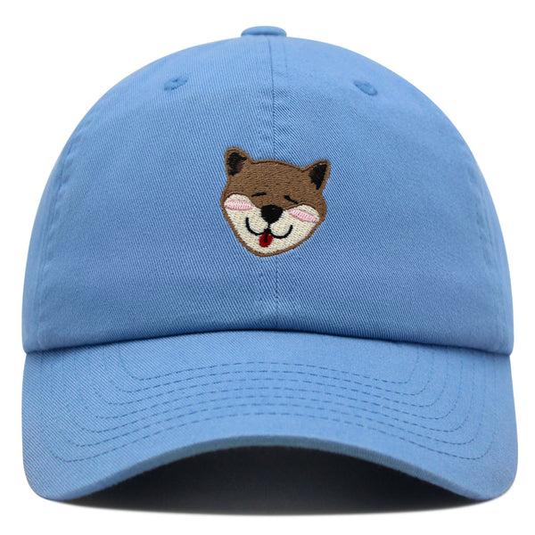 Shiba Premium Dad Hat Embroidered Baseball Cap Dog Puppy