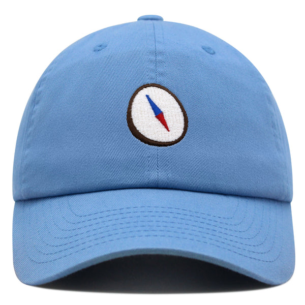 Compass Premium Dad Hat Embroidered Baseball Cap Explorer Adventure