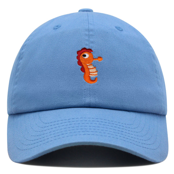 Sea Horse Premium Dad Hat Embroidered Baseball Cap Ocean Fish