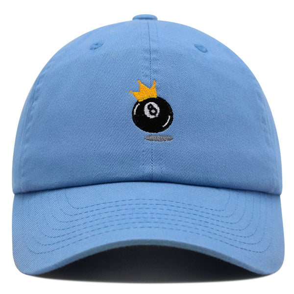 8 Ball Premium Dad Hat Embroidered Baseball Cap Billard Pool