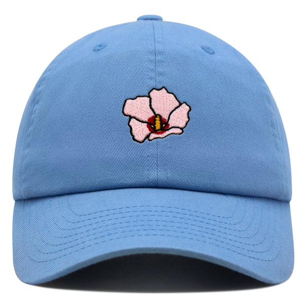 Rose of Sharon Premium Dad Hat Embroidered Baseball Cap Hibiscus Hawaii