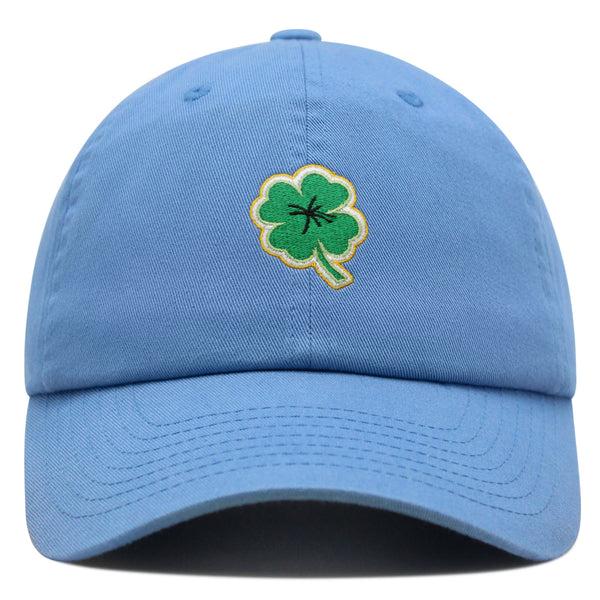 Clover Premium Dad Hat Embroidered Baseball Cap Lucky Plant