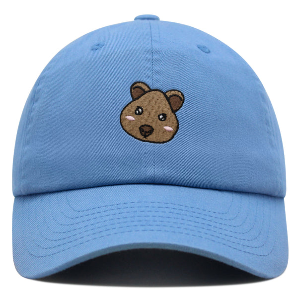 Quokka Face  Premium Dad Hat Embroidered Baseball Cap Cute Animal